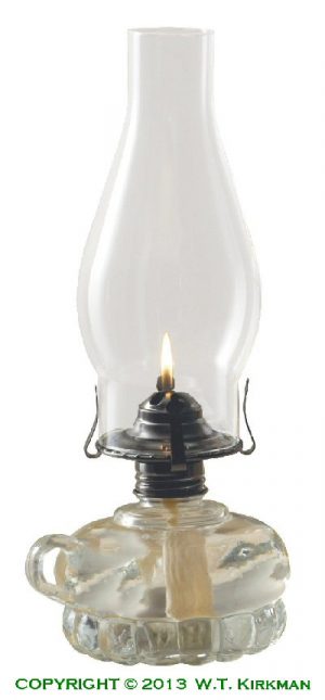 flat wick oil lamps