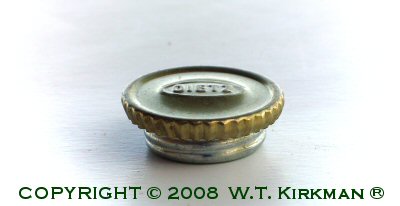 Dietz Lantern Replacement Filler Cap - Black, Fits Models Post-1956 (#20040JB)