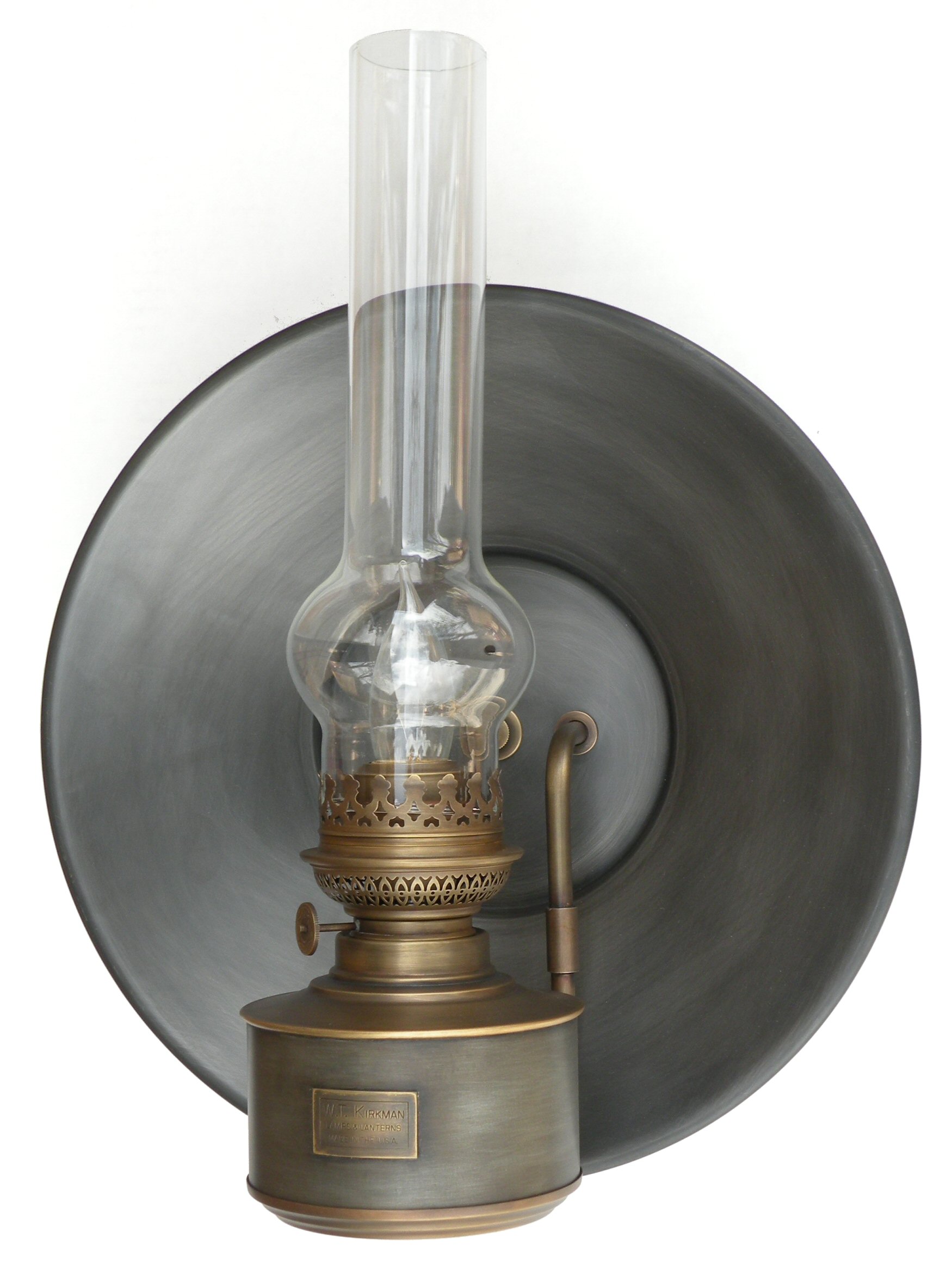 W.T. Kirkman #20 Matador Gold Pan Reflector Lamp — The Source for