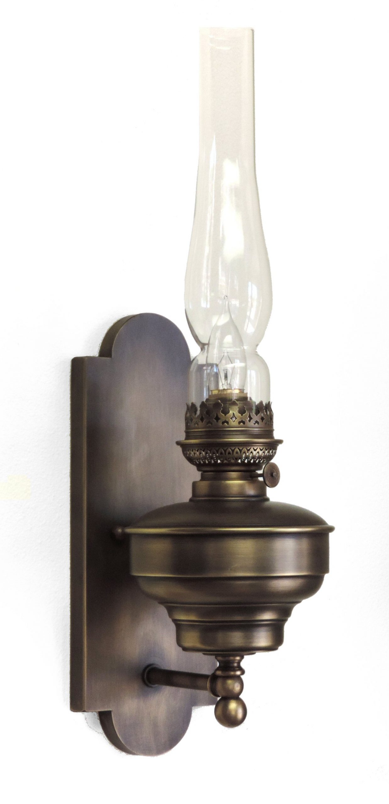 W.T. Kirkman #625 Northwest Brass Wall Fixture — The Source for