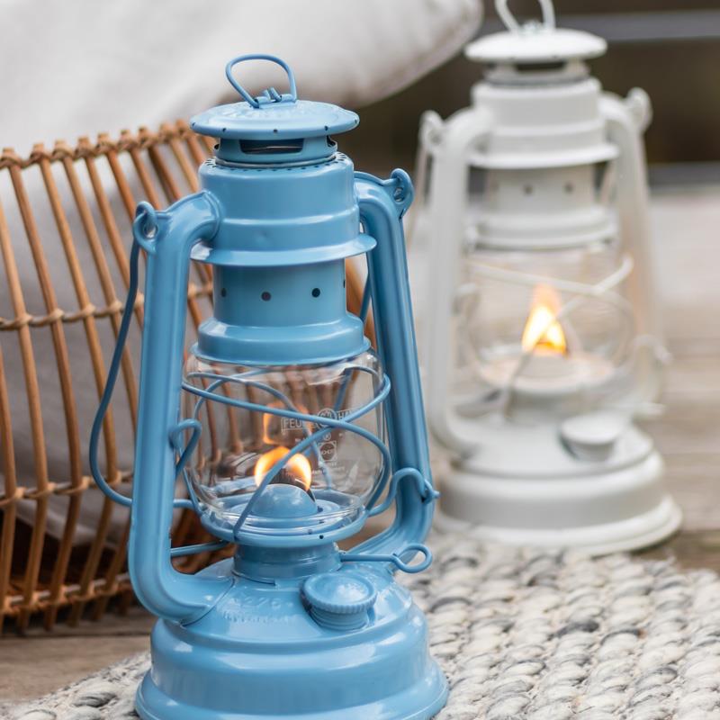 Feuerhand #276 Lantern Blue and White