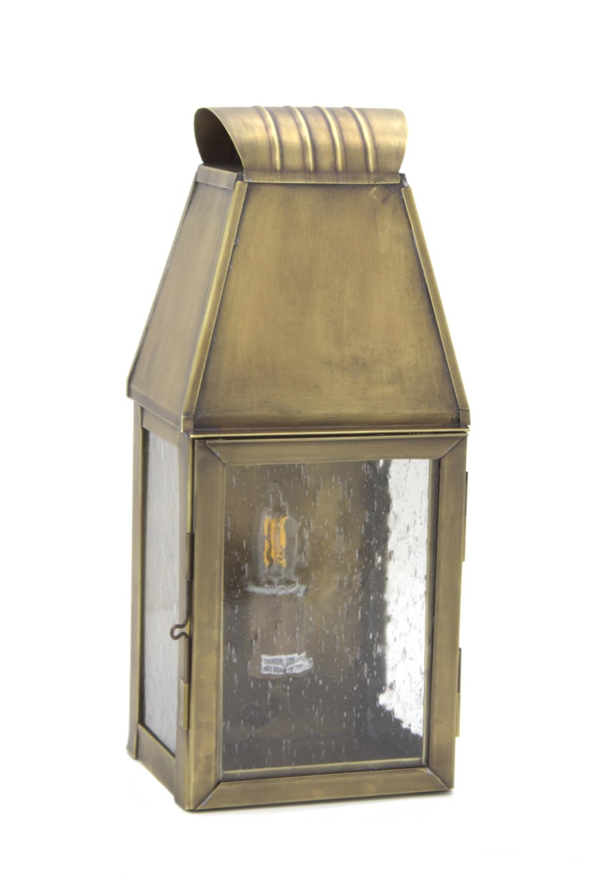 "Lafayette" Solid Brass Square Lamp