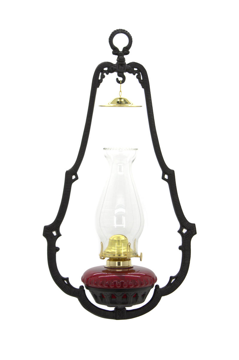 W.T. Kirkman #1876 "Foster" Victorian Hanging Lamp