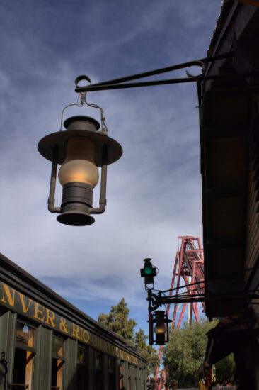 W.T.Kirkman Lanterns Pioneer Hanging Street Lamp at Knotts Berry Farm