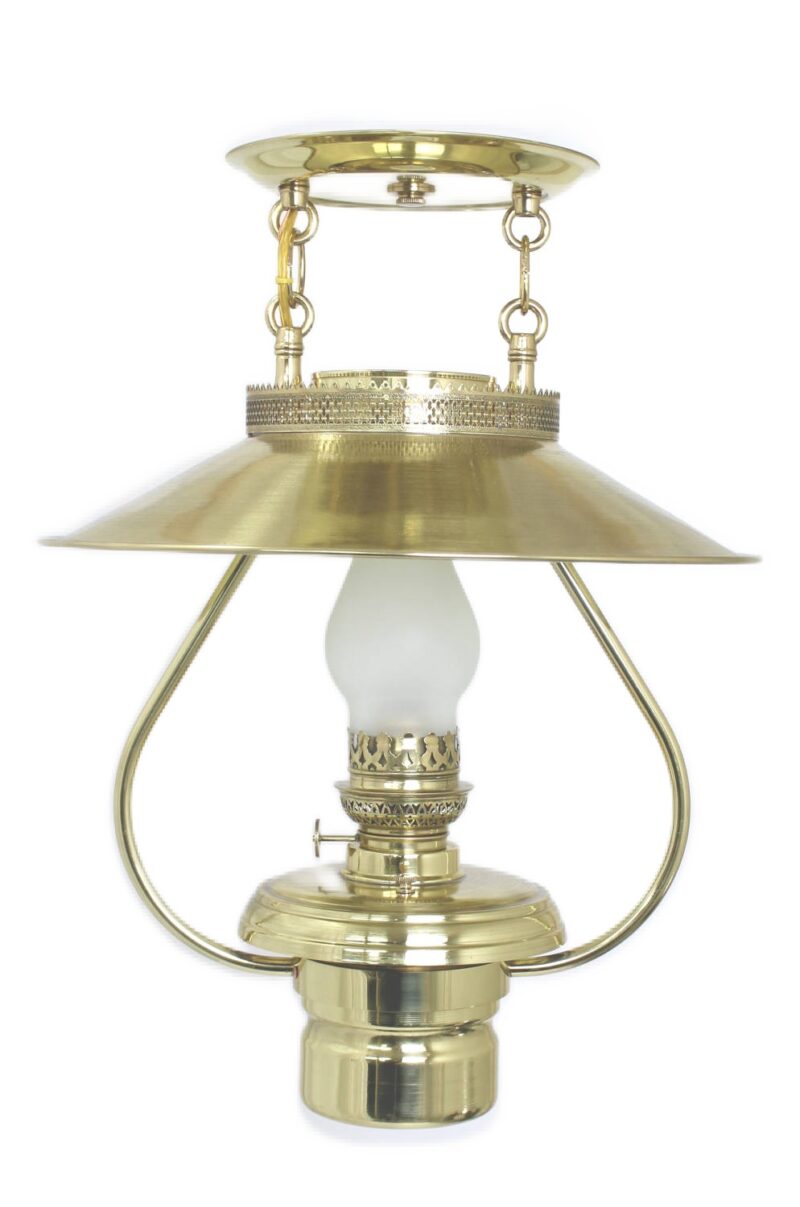 W.T.Kirkman Lanterns Lincoln Hanging Pendant Lamp Polished Brass