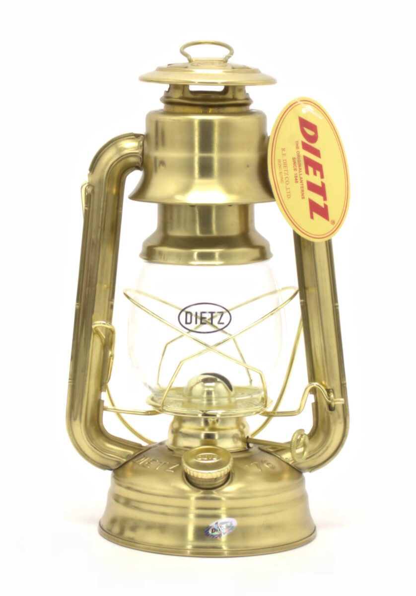 Dietz #76 Solid Brass Original Cold Blast Lantern — The Source for Oil  Lamps and Hurricane Lanterns %