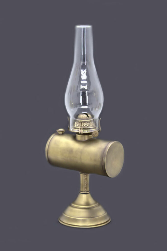 W.T. Kirkman #1878 Spencer Desk Lamp - Deluxe #2 Burner