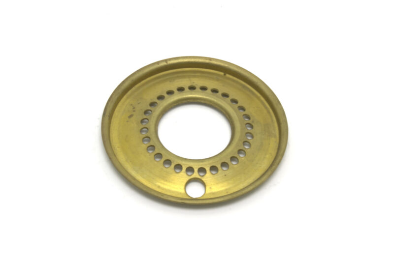 Dietz and Steam Gauge Lantern Company Globe Plate for Brass Tubular #10 Lantern