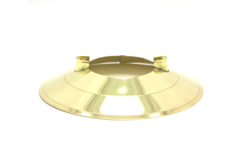 Solid Brass Hooded Reflector for Lanterns