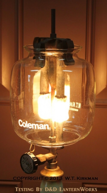 355 Coleman Globe The Source For Oil, Coleman Table Lamp Bulb